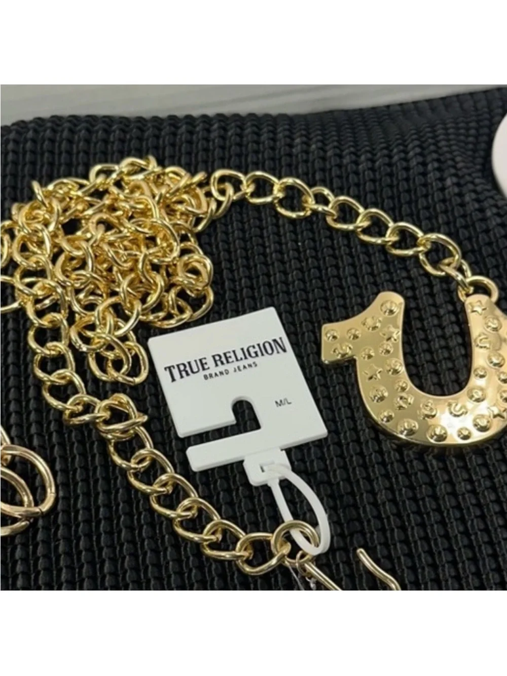 🆕True Religion Horseshoe Belt